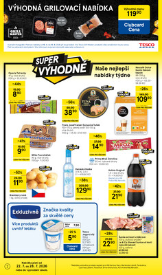 Tesco hypermarkety od 22.7. do 28.7.2026