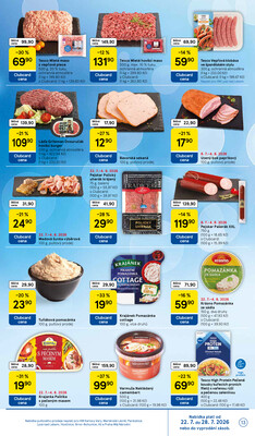 Tesco hypermarkety od 22.7. do 28.7.2026