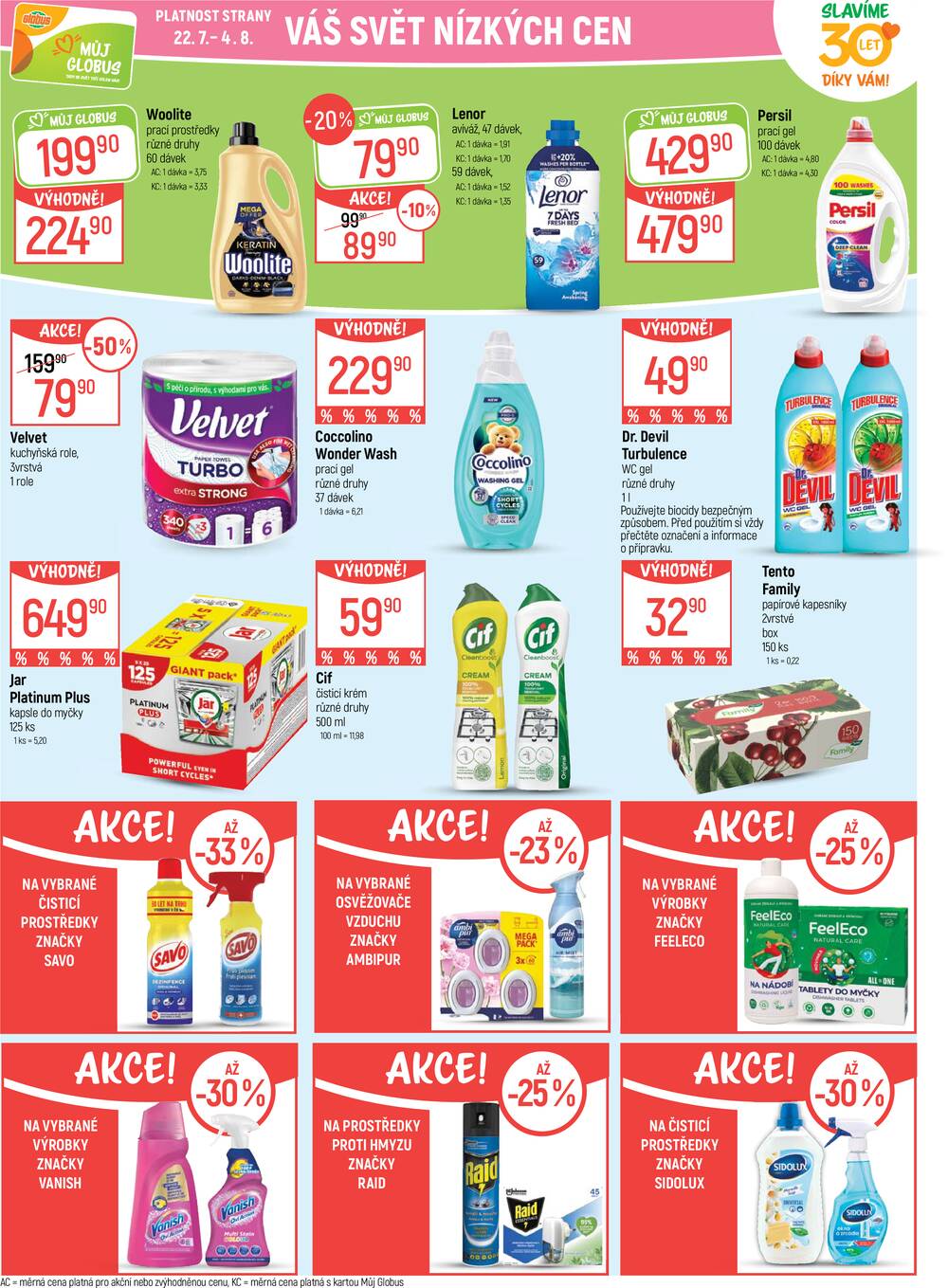 Akční leták Globus 22.7. - 28.7.2026 - Globus Havířov