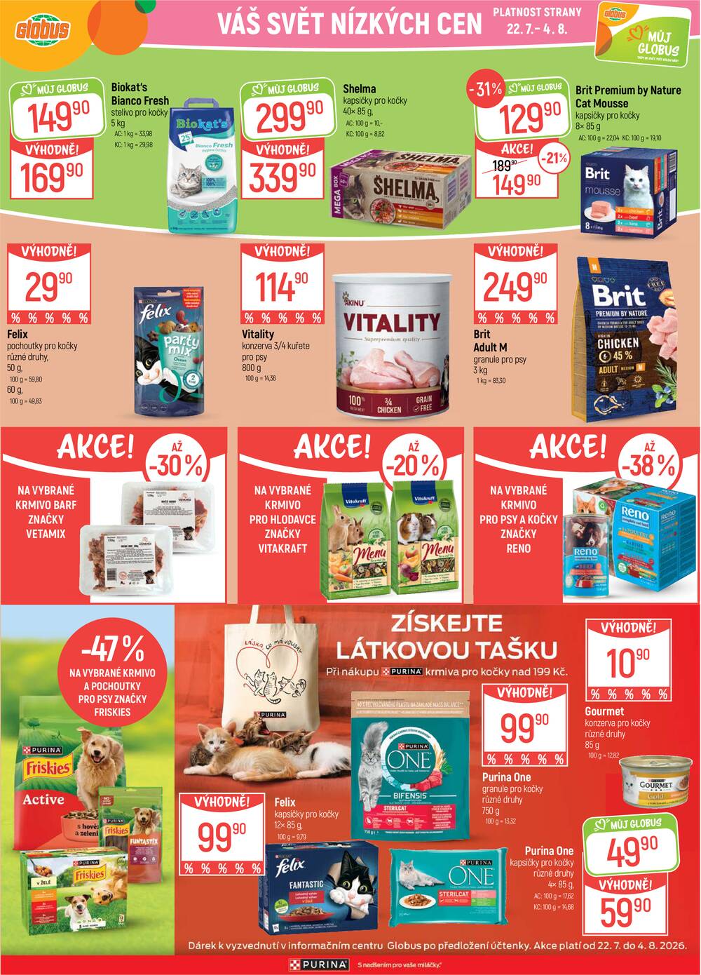 Akční leták Globus 22.7. - 28.7.2026 - Globus Havířov