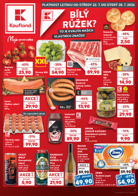 leták Kaufland