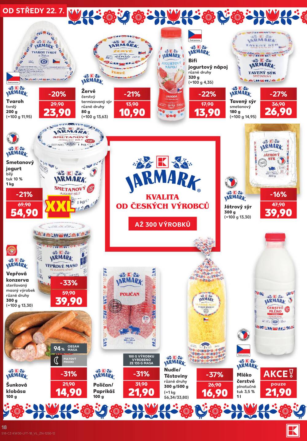 Kaufland 22.7. - 28.7. - Kaufland - Děčín