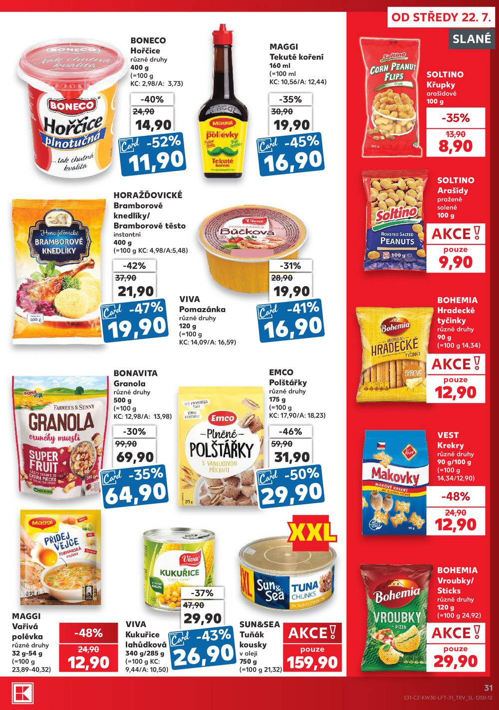 Kaufland 22.7. - 28.7. - Kaufland - Lovosice (Siřejovická)