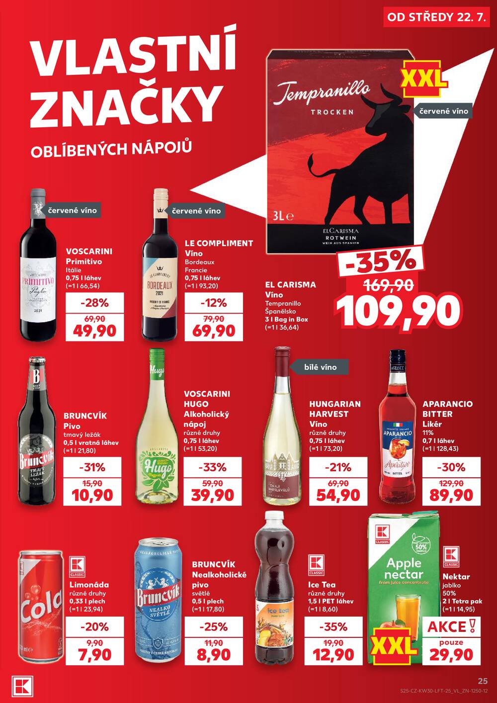 Leták Kaufland - Kaufland 22.7. - 28.7. - Kaufland - Sokolov - strana 25 Leták Kaufland - Kaufland 22.7. - 28.7. - Kaufland - Sokolov - strana 25