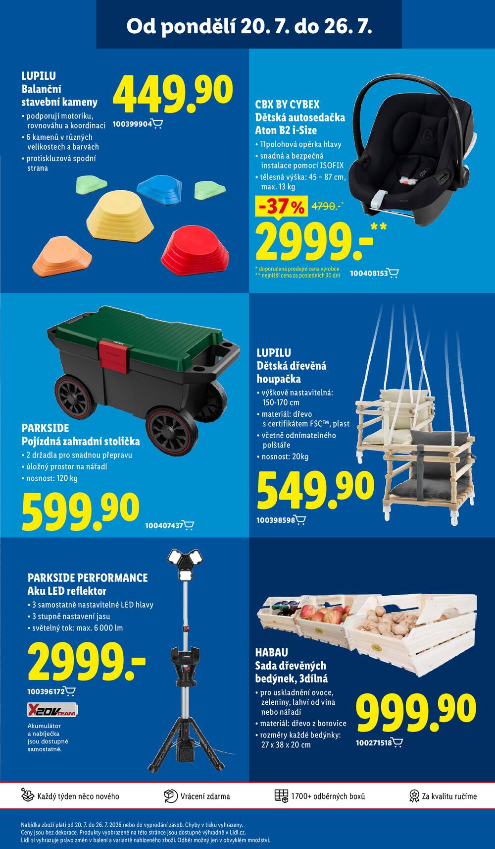 Leták Lidl - Lidl Spotřební zboží 20.7. - 26.7. - strana 29 Leták Lidl - Lidl Spotřební zboží 20.7. - 26.7. - strana 29