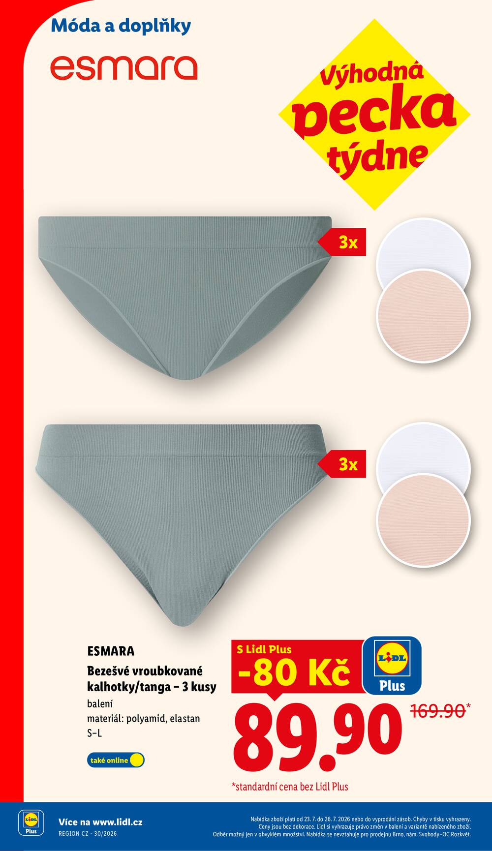 Lidl Čtvrtek od 23.7. do 26.7.2026