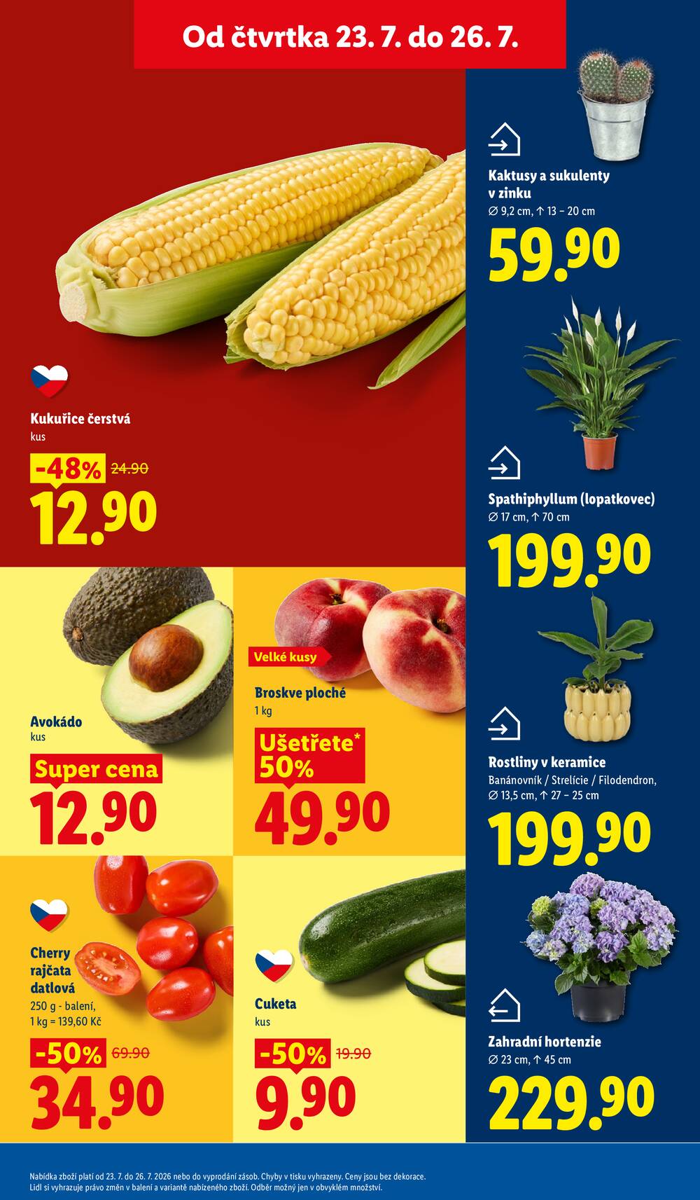 Lidl Čtvrtek od 23.7. do 26.7.2026