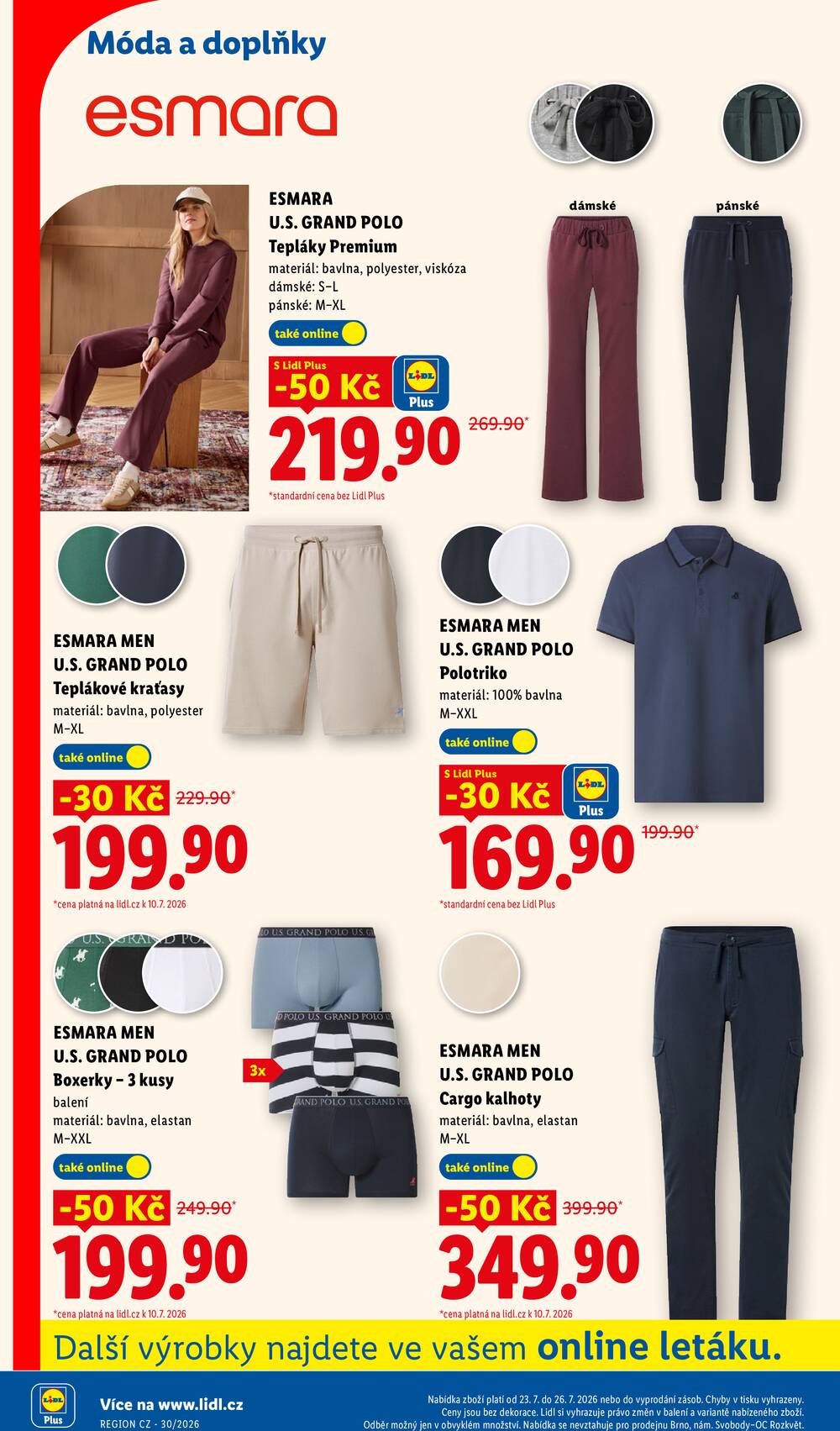 Lidl Čtvrtek od 23.7. do 26.7.2026