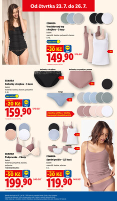 Lidl Čtvrtek od 23.7. do 26.7.2026
