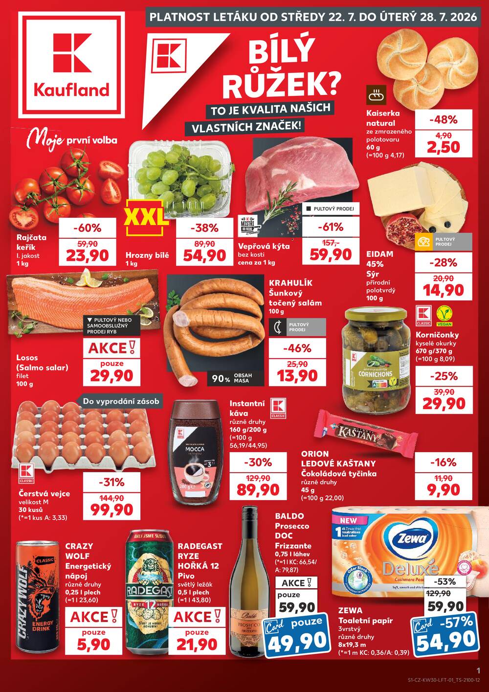 Kaufland 22.7. - 28.7. - Kaufland - Opava - Předměstí