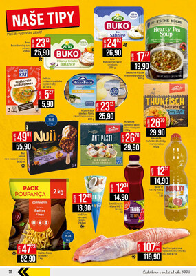 JIP Cash & Carry Brno, Praha, Ostrava, Jilemnice, Pardubice, Ostrava, Karlovy Vary, Olomouc a Zlín od 22.7. do 28.7.2026