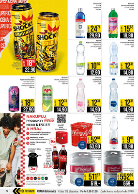 JIP Cash & Carry České Budějovice, Most, Náchod, Polička, Sušice a Svoboda nad Úpou od 22.7. do 28.7.2026