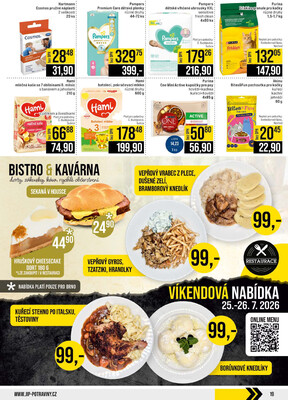JIP Cash & Carry České Budějovice, Most, Náchod, Polička, Sušice a Svoboda nad Úpou od 22.7. do 28.7.2026
