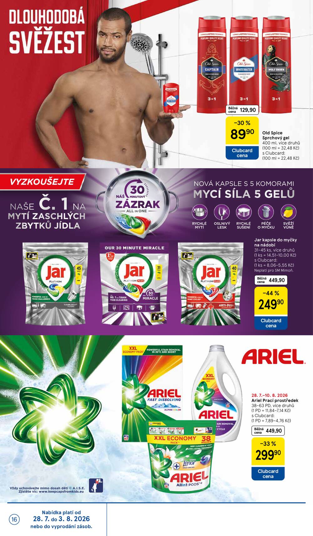 Tesco supermarkety od 29.7. do 4.8.2026
