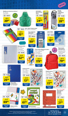Tesco hypermarkety od 29.7. do 4.8.2026