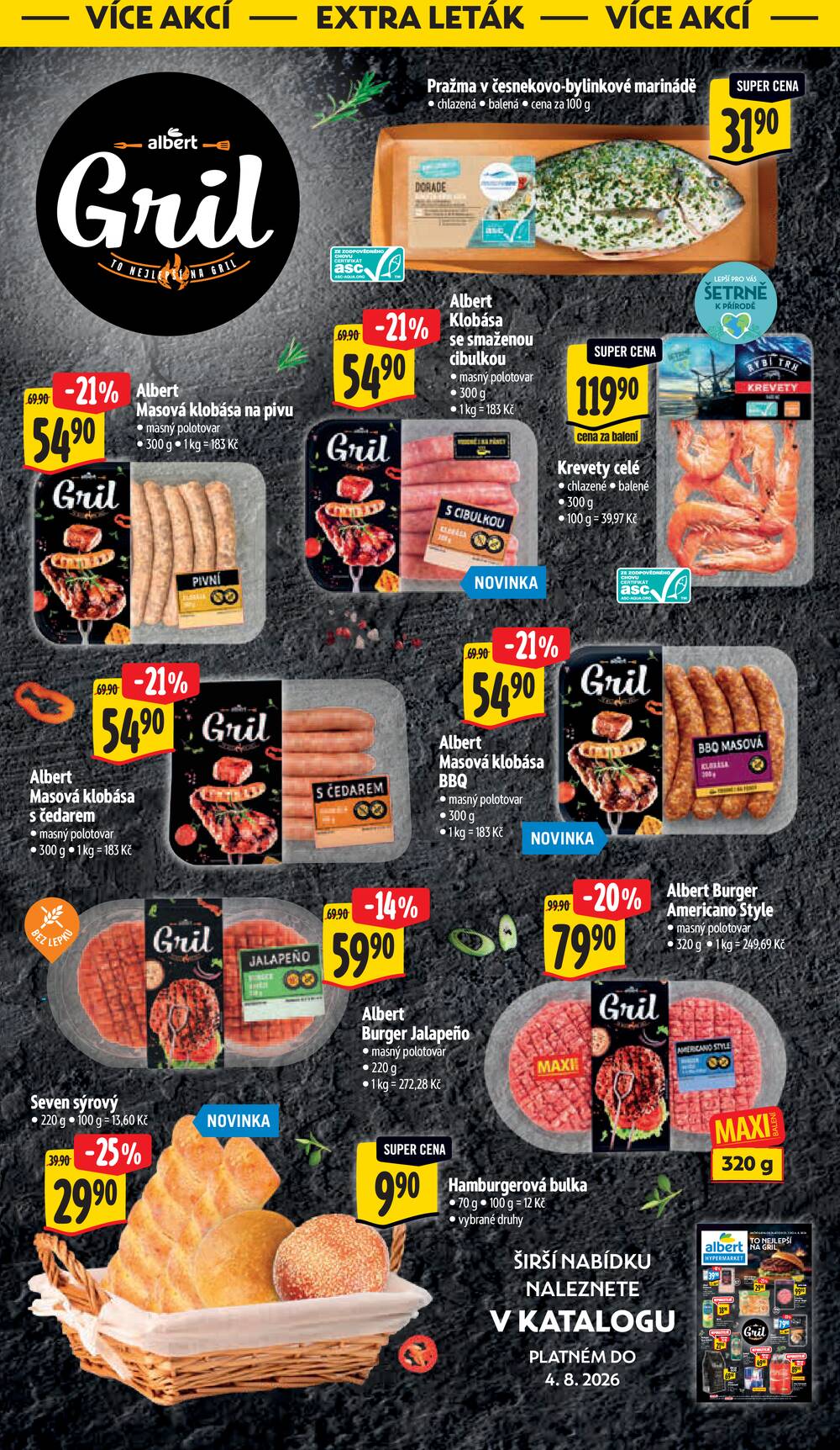 Albert  Hypermarket od 29.7. do 4.8.2026