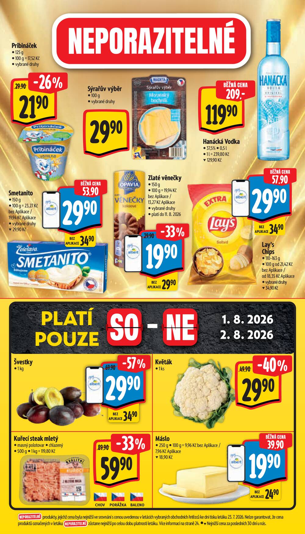 Albert Supermarket od 29.7. do 4.8.2026