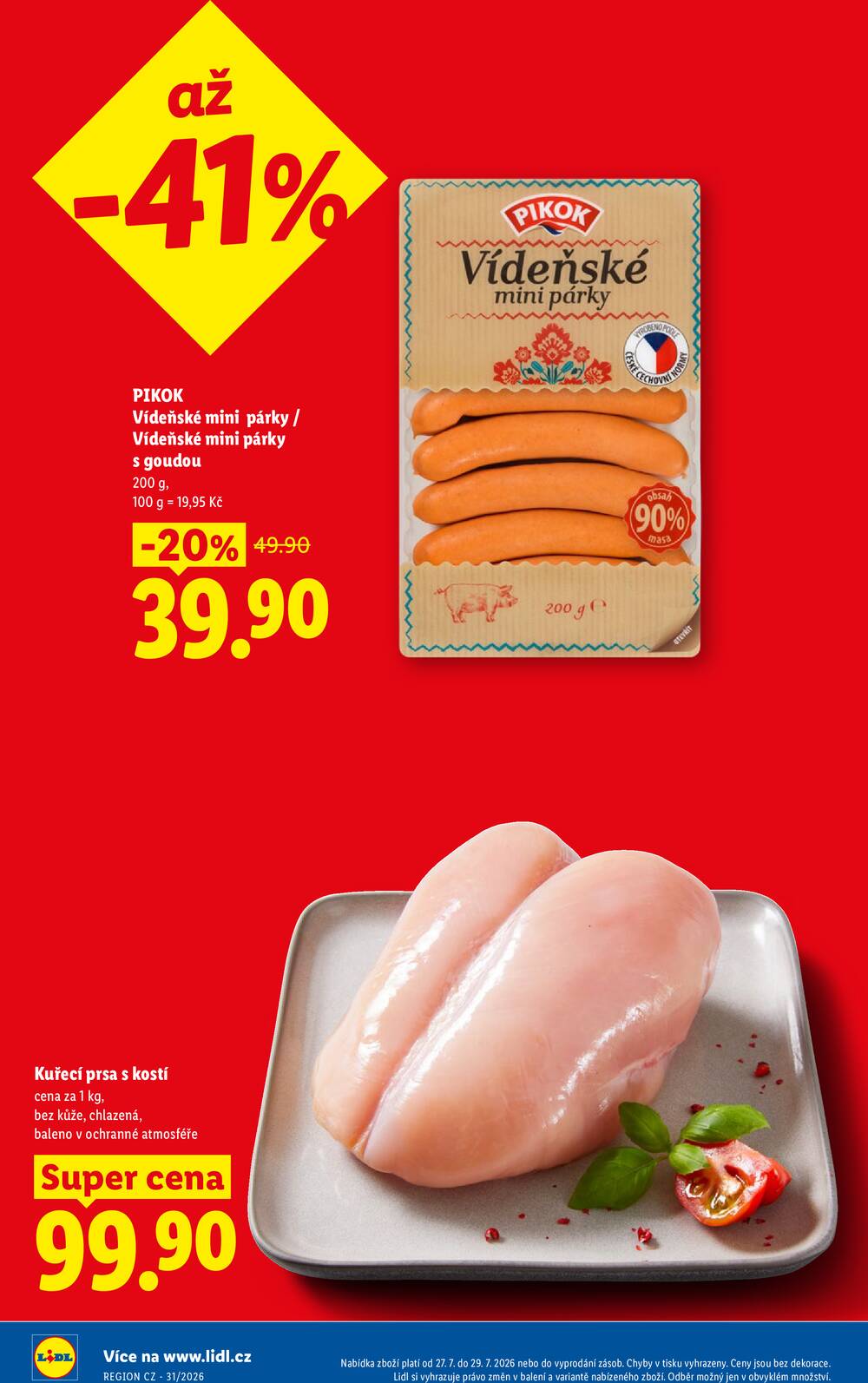 Leták Lidl - Lidl od 27.7. do 29.7.2026 - strana 10 Leták Lidl - Lidl od 27.7. do 29.7.2026 - strana 10