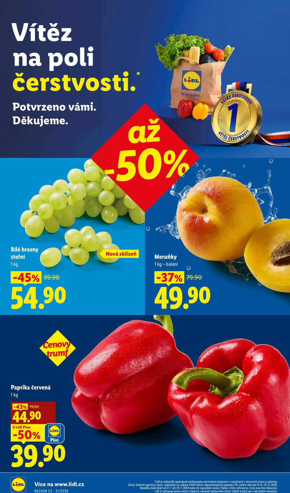 Lidl od 27.7. do 29.7.2026