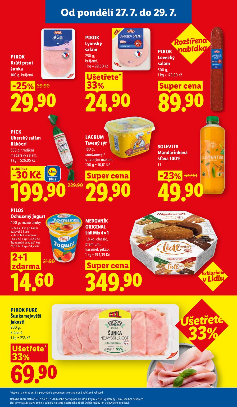 Lidl od 27.7. do 29.7.2026