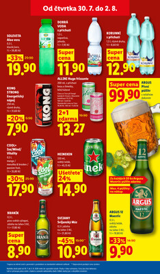 Lidl Čtvrtek od 30.7. do 2.8.2026