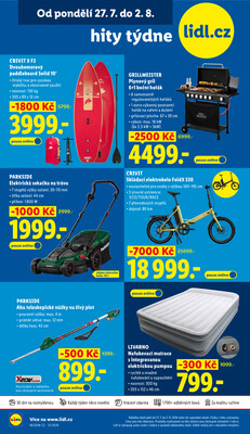 Lidl Čtvrtek od 30.7. do 2.8.2026