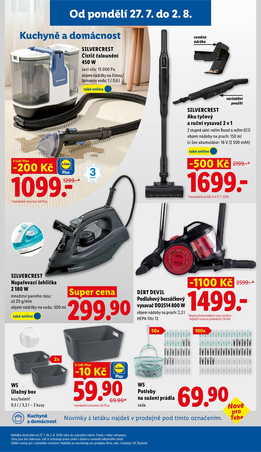 Lidl Spotřební zboží 27.7. - 2.8.