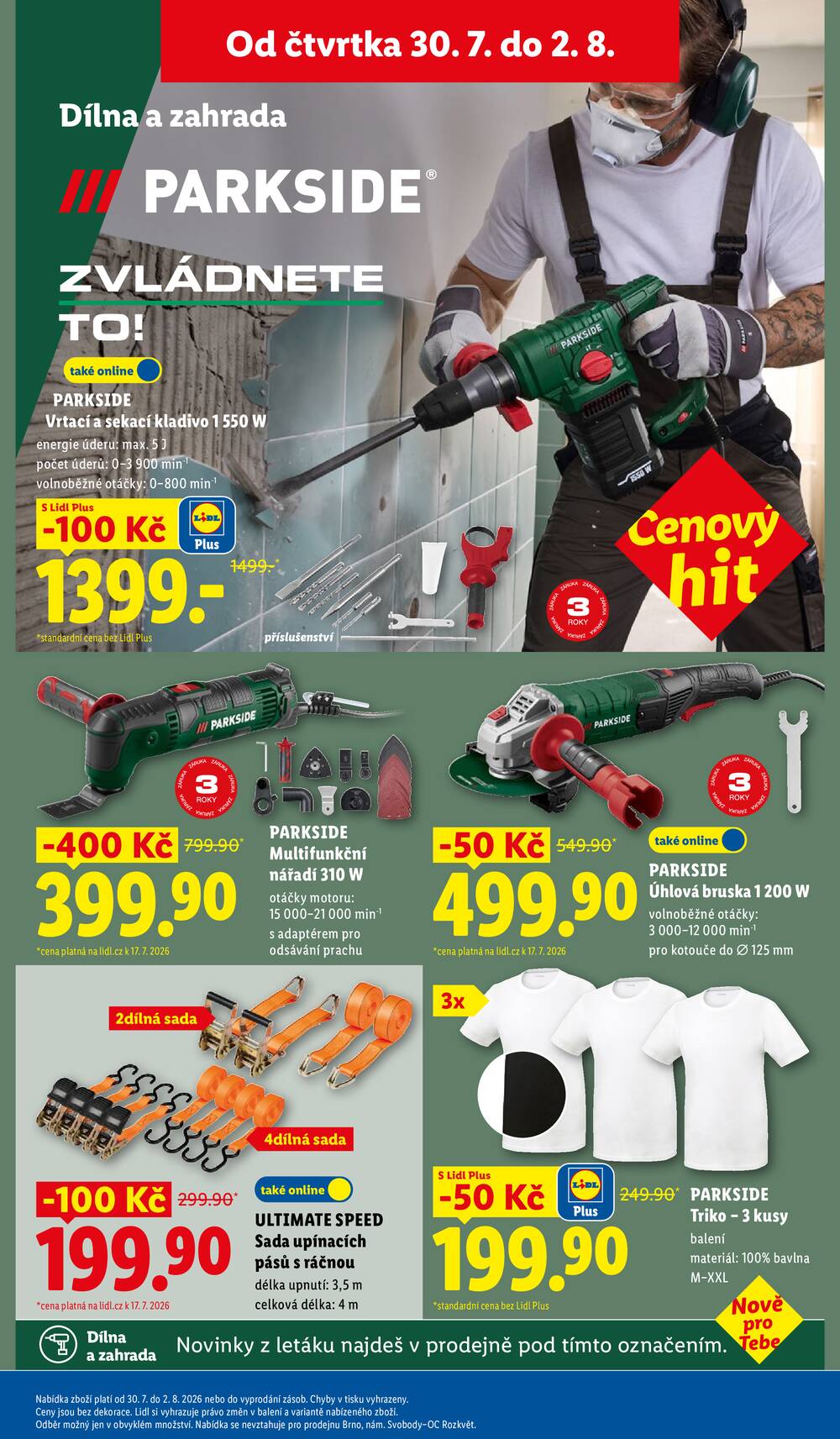 Leták Lidl - Lidl Spotřební zboží 27.7. - 2.8. - strana 15