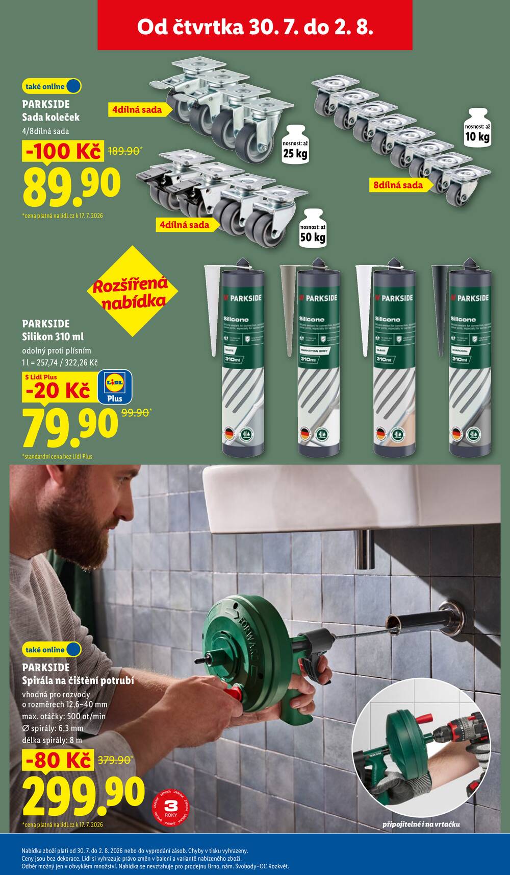 Lidl Spotřební zboží 27.7. - 2.8.