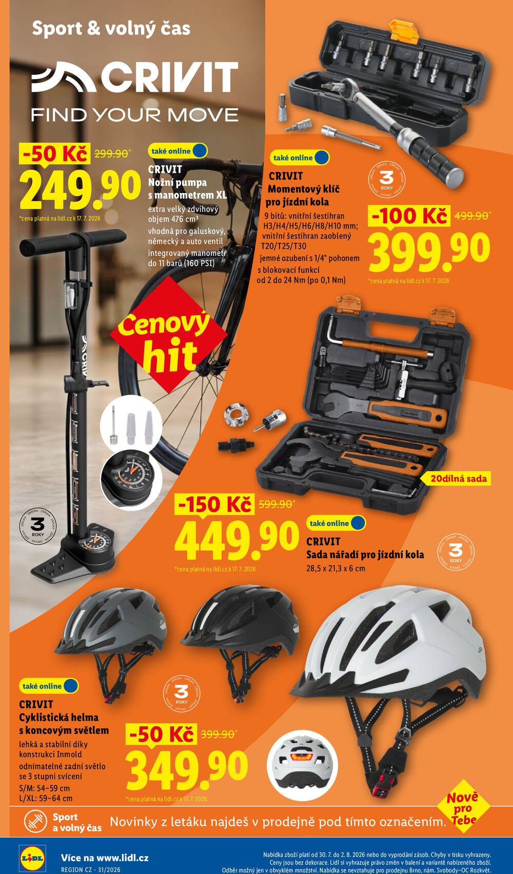 Lidl Spotřební zboží 27.7. - 2.8.