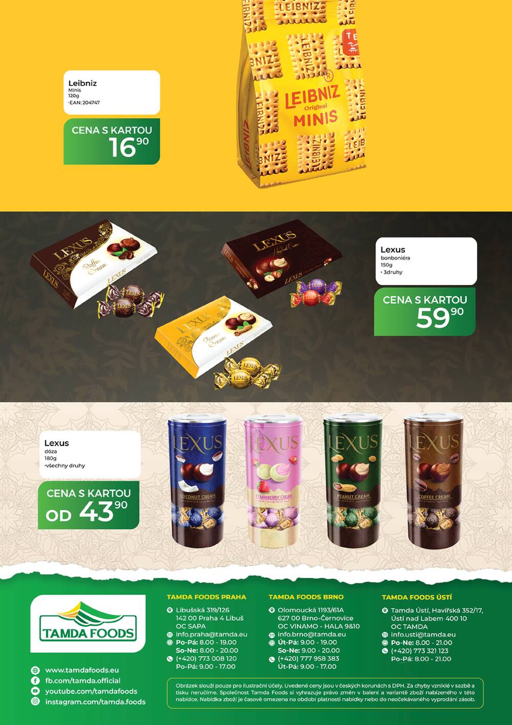 Leták Tamda Foods - Tamda Foods od 29.7. do 4.8.2026 - strana 60