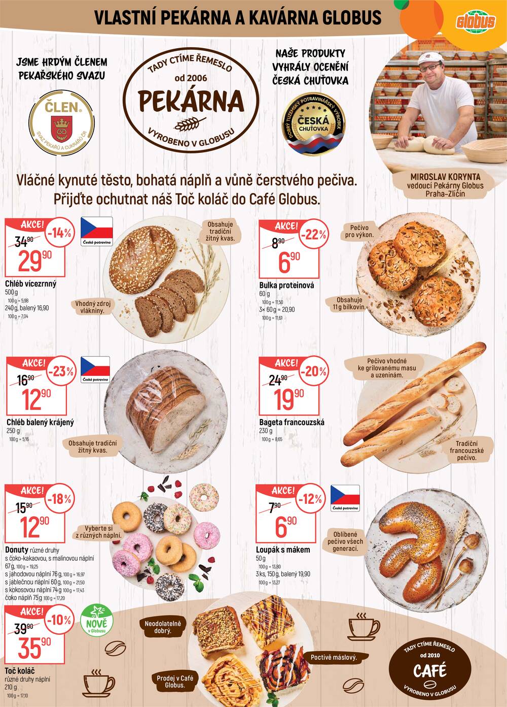 Akční leták Globus 29.7. - 4.8.2026 - Globus Praha - Zličín