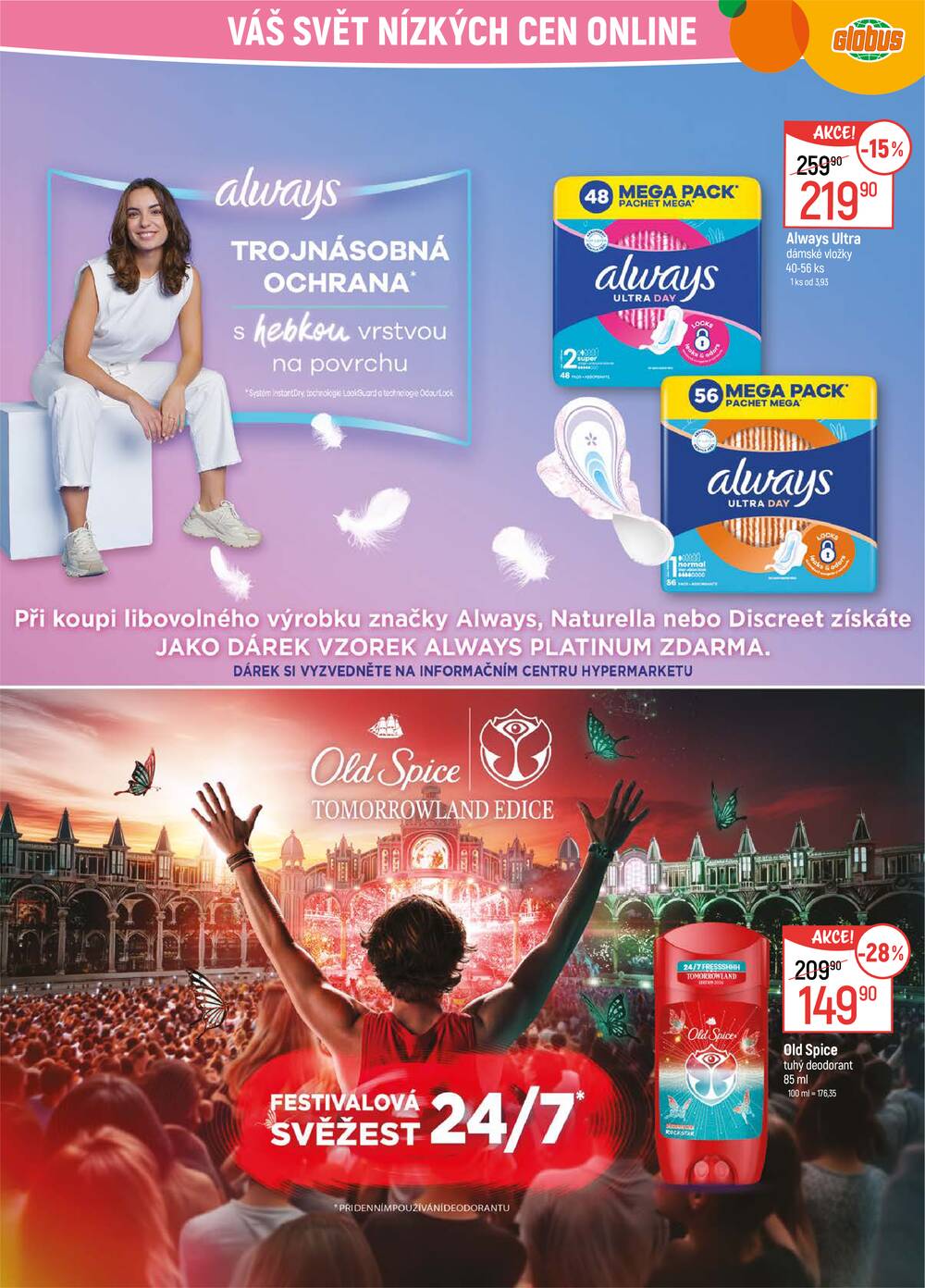 Leták Globus - Akční leták Globus 29.7. - 4.8.2026 - Globus Praha - Zličín - strana 5 Leták Globus - Akční leták Globus 29.7. - 4.8.2026 - Globus Praha - Zličín - strana 5