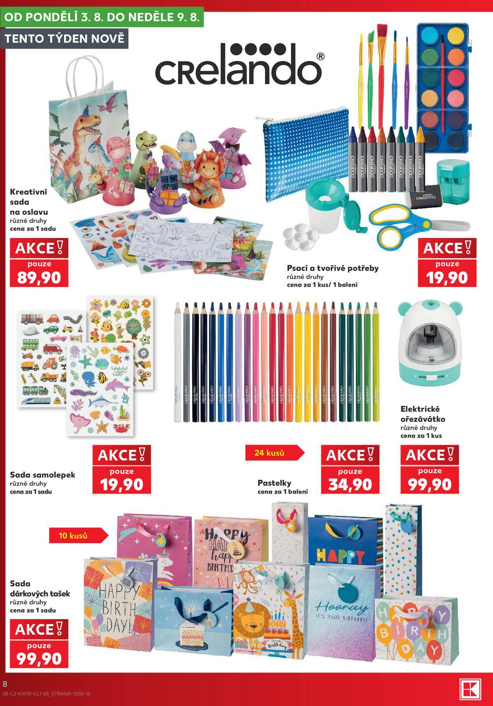 Leták Kaufland - Kaufland  -Spotřební zboží -  29.7.-4.8.2026 - strana 8