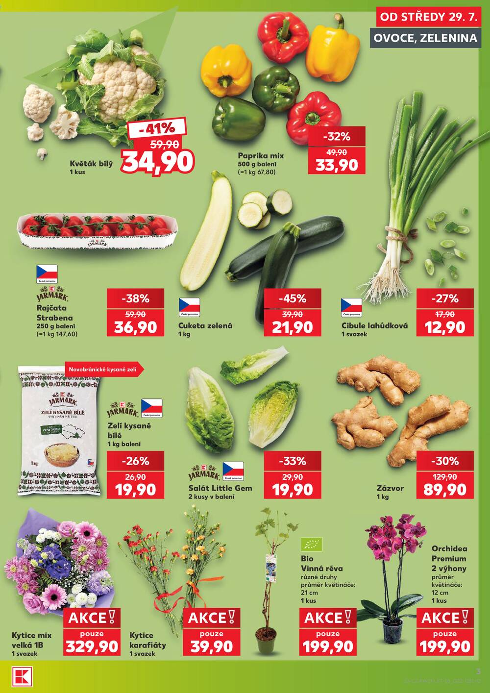 Leták Kaufland - Kaufland 29.7. - 4.8. - Kaufland - Praha 3 (Jarov) - strana 3 Leták Kaufland - Kaufland 29.7. - 4.8. - Kaufland - Praha 3 (Jarov) - strana 3