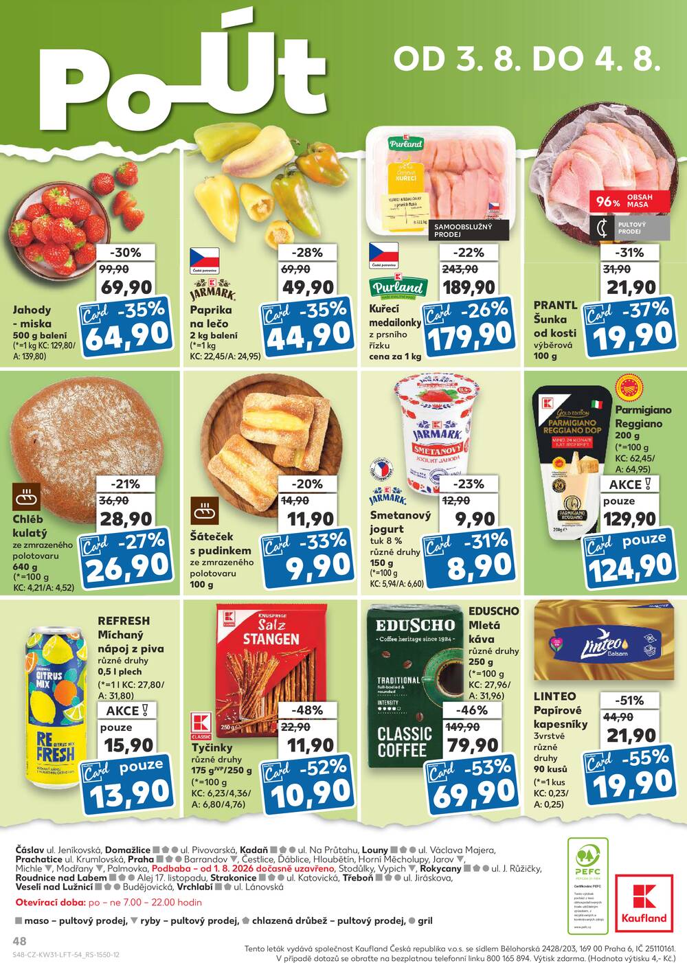 Kaufland 29.7. - 4.8. - Kaufland Praha Čestlice