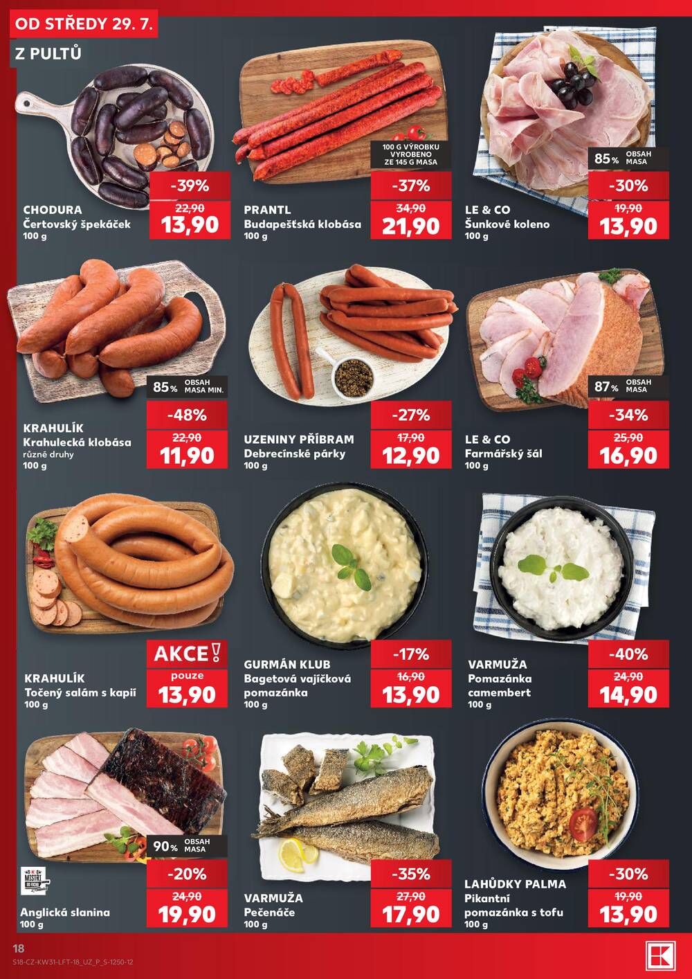Leták Kaufland - Kaufland 29.7. - 4.8. - Kaufland - Rokycany - strana 18 Leták Kaufland - Kaufland 29.7. - 4.8. - Kaufland - Rokycany - strana 18