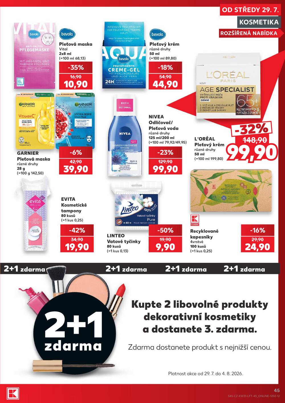Kaufland 29.7. - 4.8. - Kaufland - Benešov