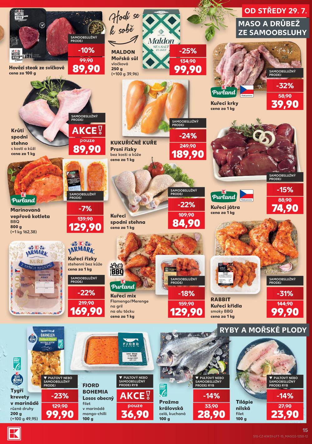 Kaufland 29.7. - 4.8. - Kaufland - Hořovice - Pražská