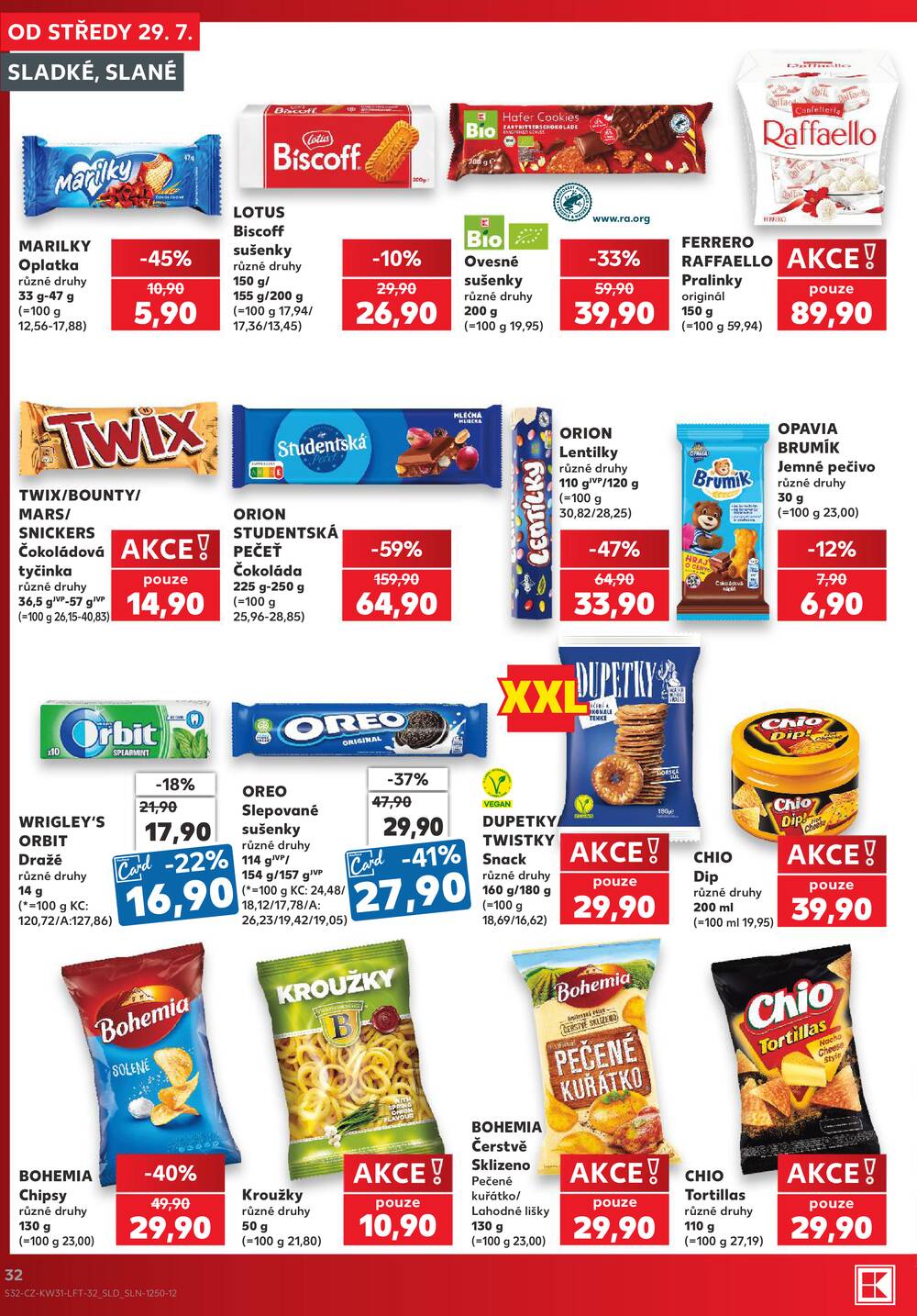 Kaufland 29.7. - 4.8. - Kaufland - Hořovice - Pražská