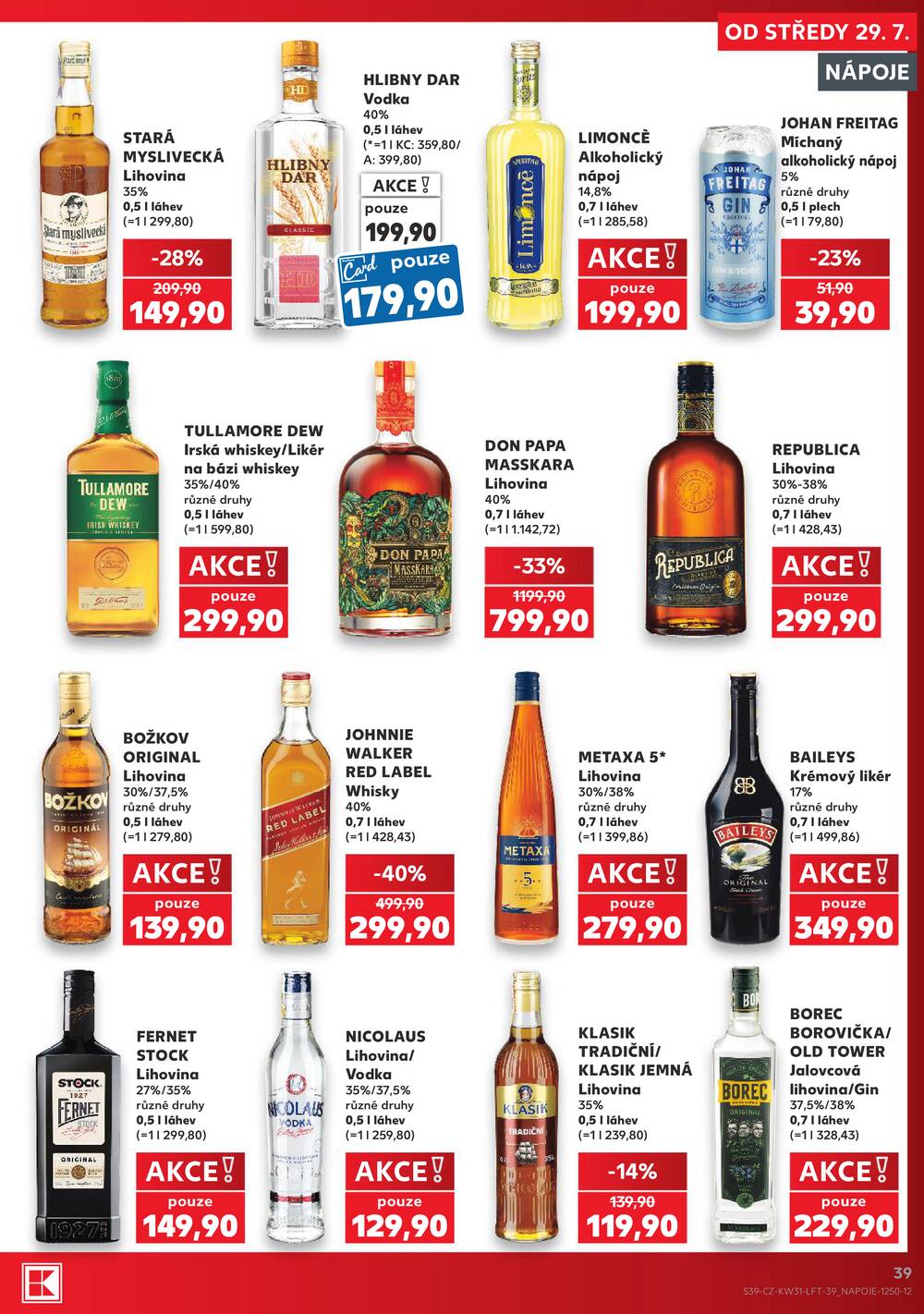 Kaufland 29.7. - 4.8. - Kaufland - Rakovník (ul. Luženská)