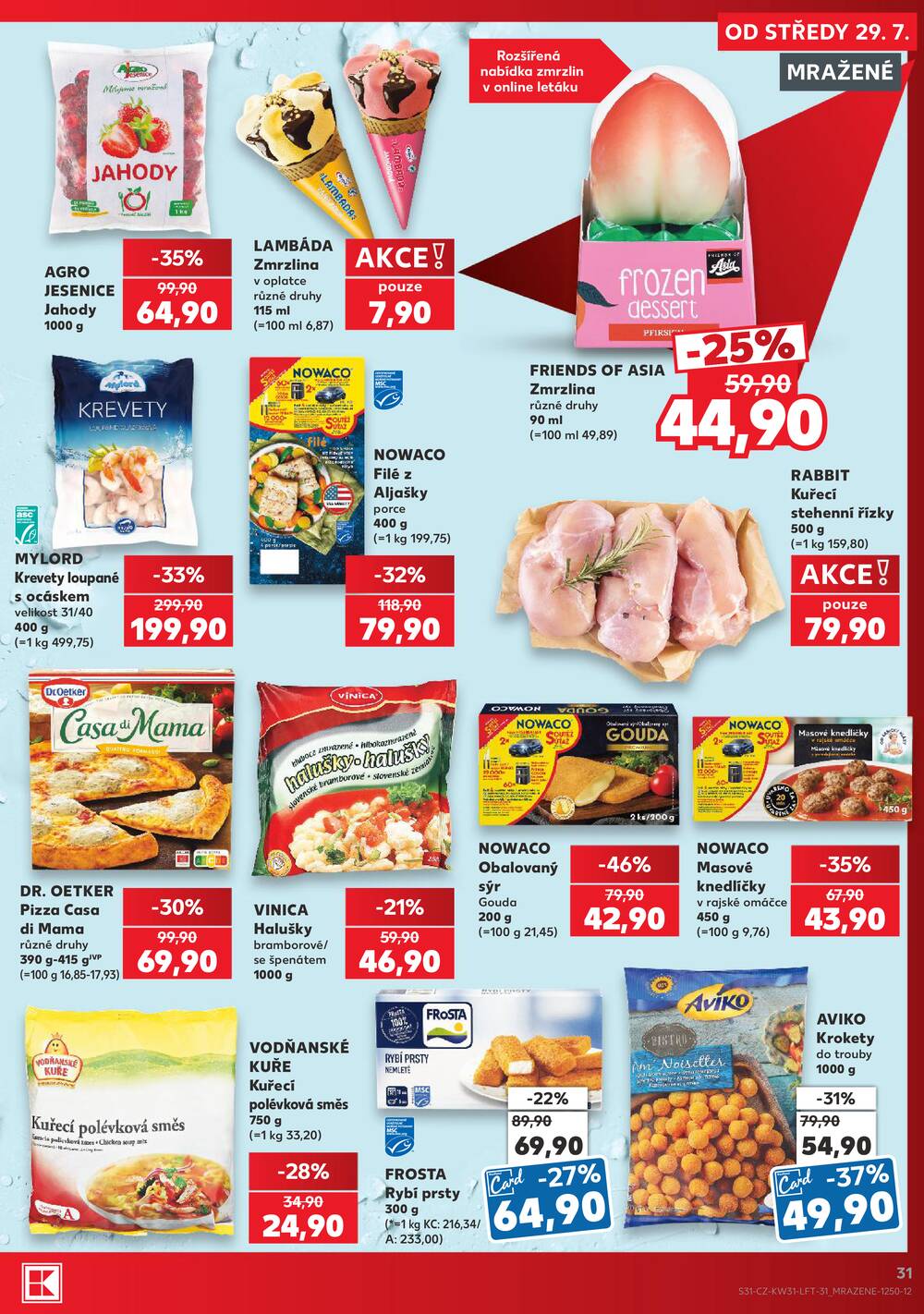 Kaufland 29.7. - 4.8. - Kaufland - Kuřim