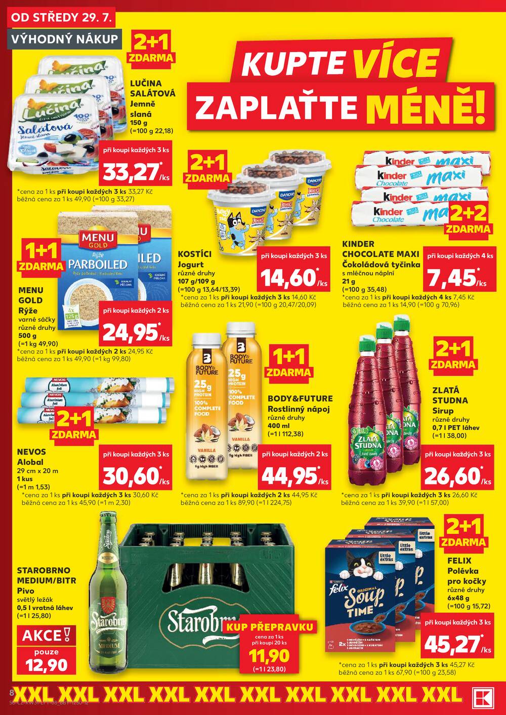Kaufland 29.7. - 4.8. - Kaufland - Žďár nad Sázavou