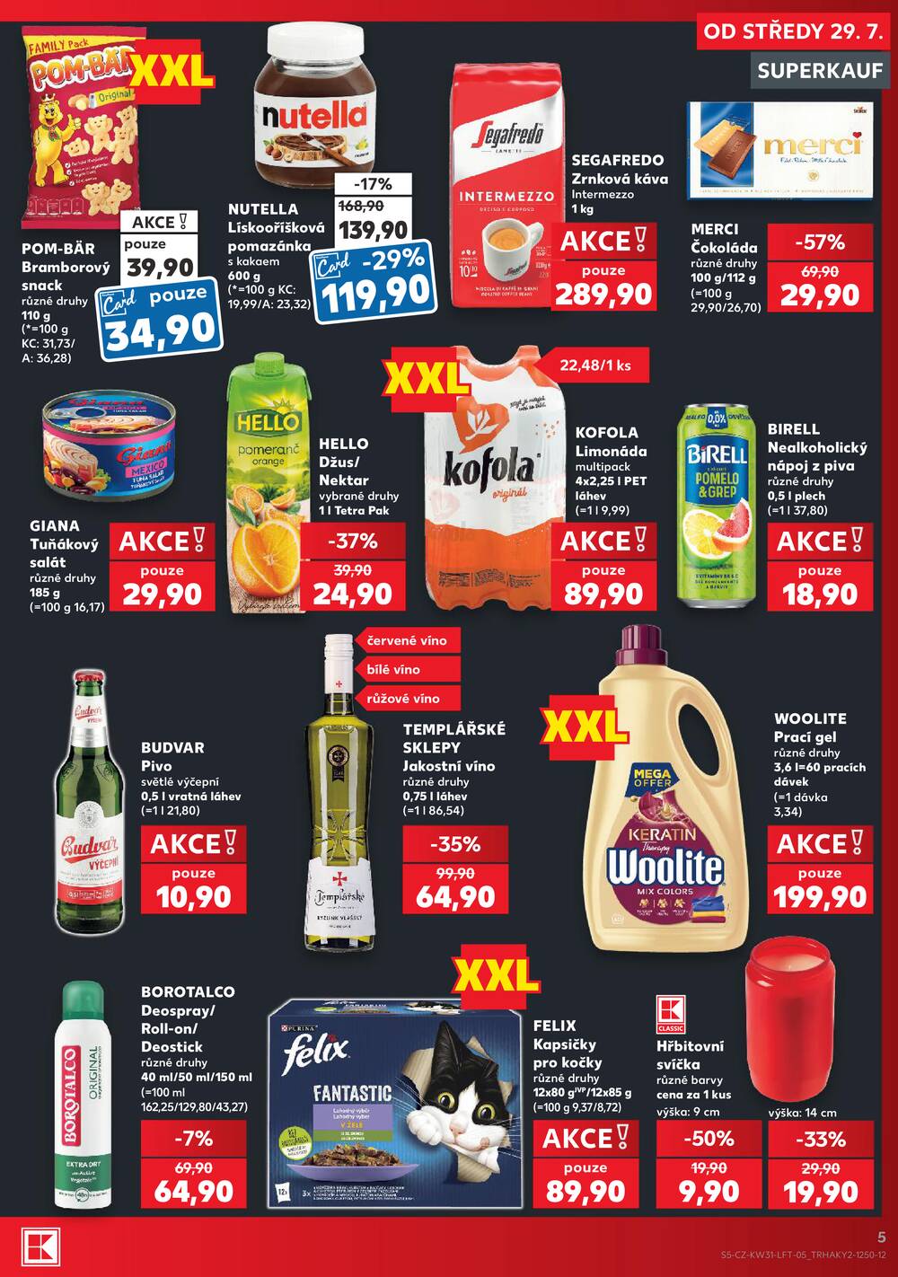 Kaufland 29.7. - 4.8. - Kaufland - Kadaň