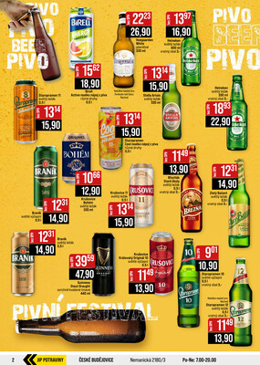 JIP Cash & Carry České Budějovice, Most, Náchod, Polička, Sušice a Svoboda nad Úpou od 29.7. do 4.8.2026