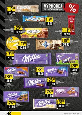 JIP Cash & Carry České Budějovice, Most, Náchod, Polička, Sušice a Svoboda nad Úpou od 29.7. do 4.8.2026