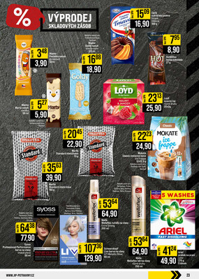 JIP Cash & Carry České Budějovice, Most, Náchod, Polička, Sušice a Svoboda nad Úpou od 29.7. do 4.8.2026