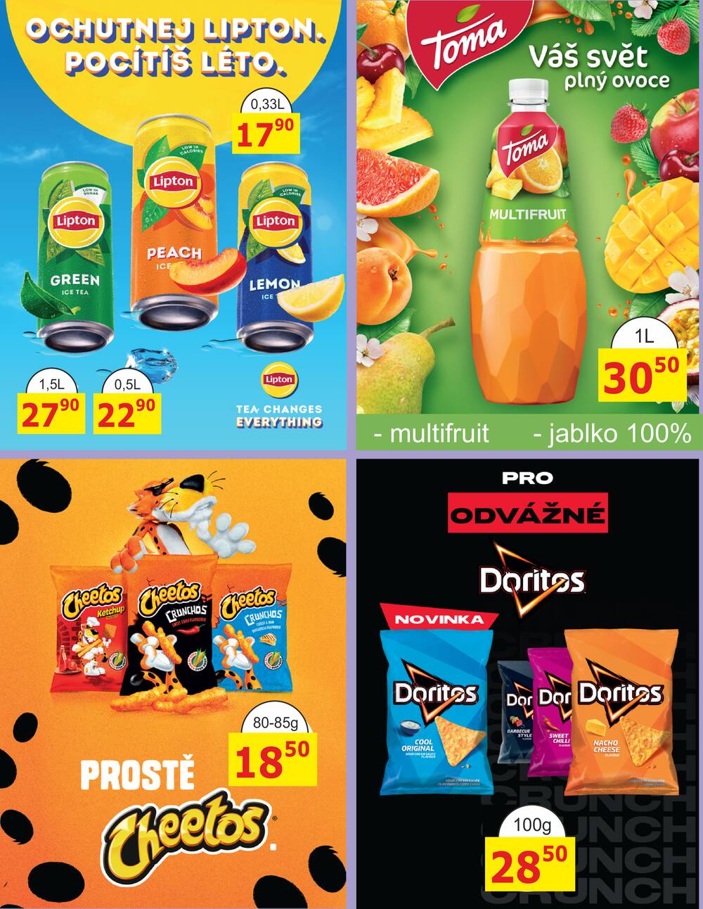 BENE Nápoje od 1.8. do 31.8.2026