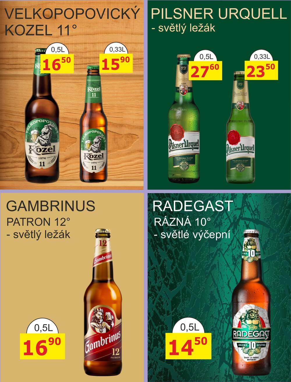 BENE Nápoje od 1.8. do 31.8.2026