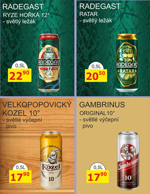 BENE Nápoje od 1.8. do 31.8.2026